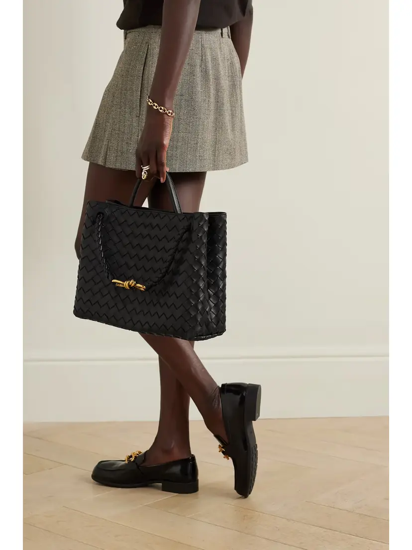 Bottega Veneta Andiamo Medium Intrecciato Leather Tote | Thumbnail 2