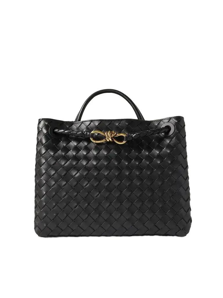 Bottega Veneta Andiamo Medium Intrecciato Leather Tote | Image 1 Bottega Veneta Andiamo Medium Intrecciato Leather Tote | Image 1