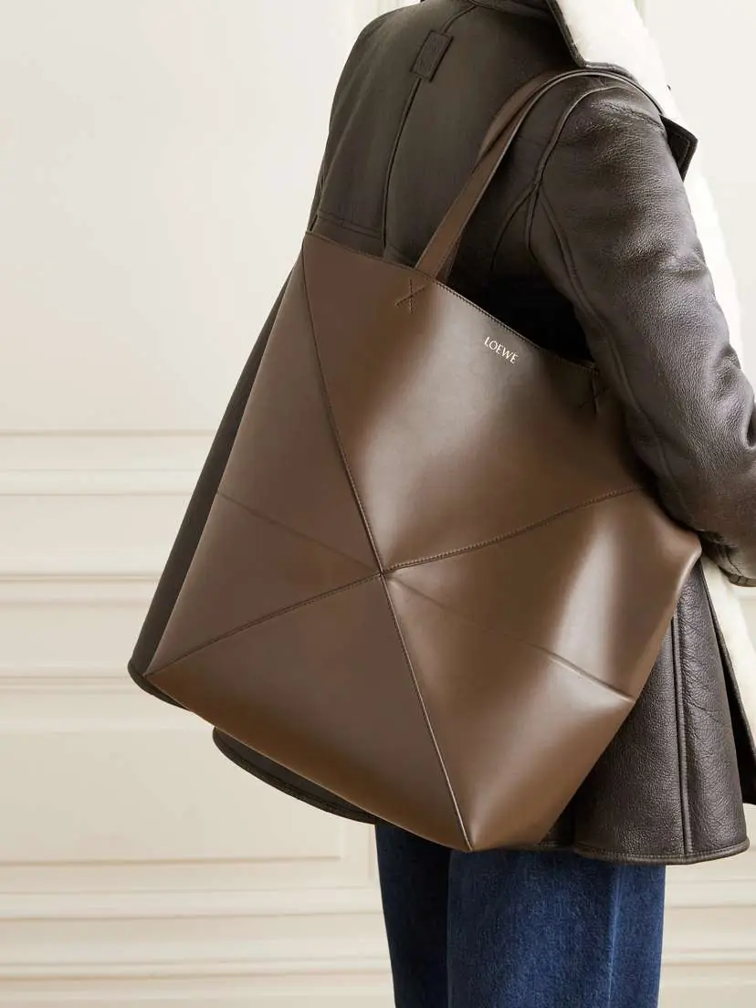 Loewe Puzzle Fold Convertible Large Leather Tote | Thumbnail 2