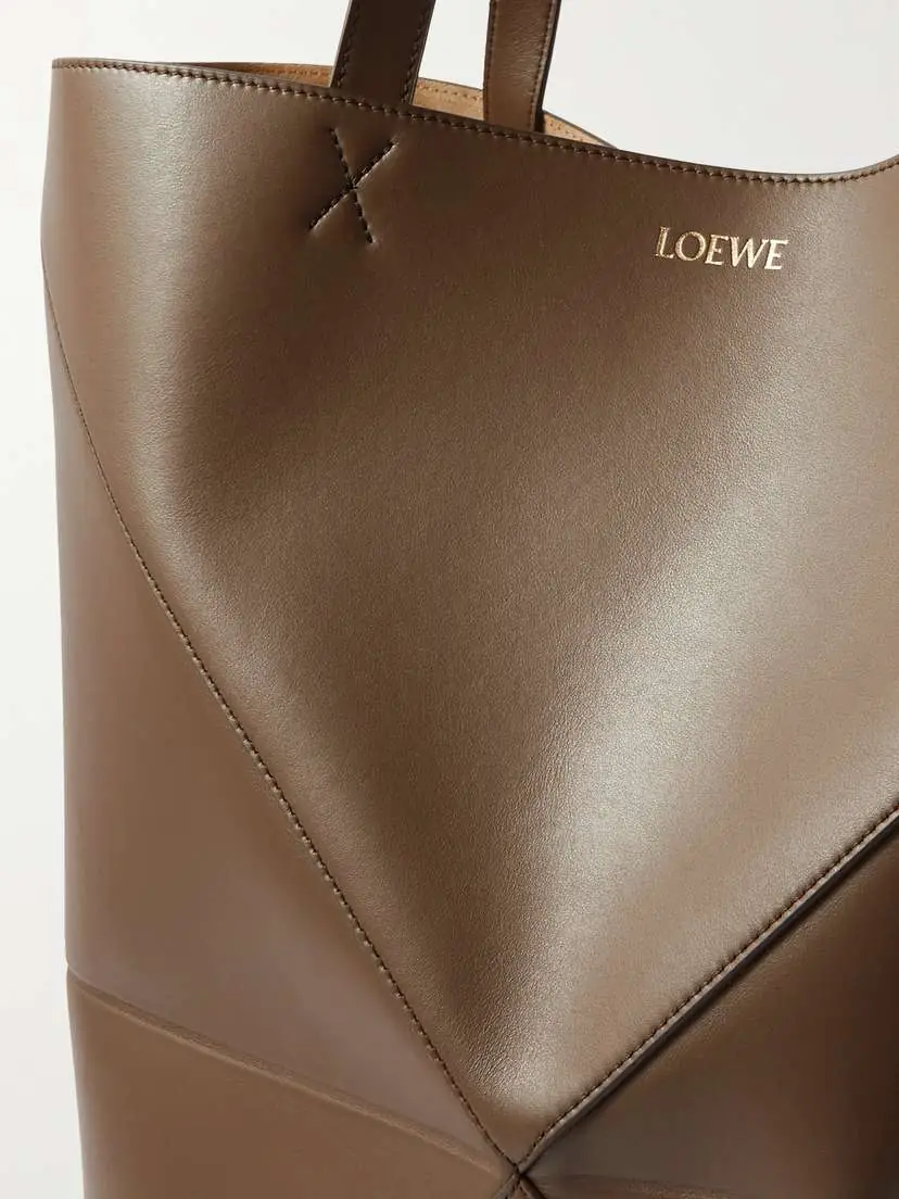 Loewe Puzzle Fold Convertible Large Leather Tote | Thumbnail 4