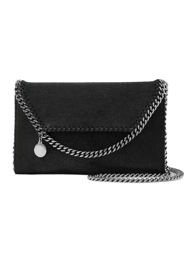 Falabella Mini Vegetarian Textured-leather Shoulder Bag Falabella Mini Vegetarian Textured-leather Shoulder Bag