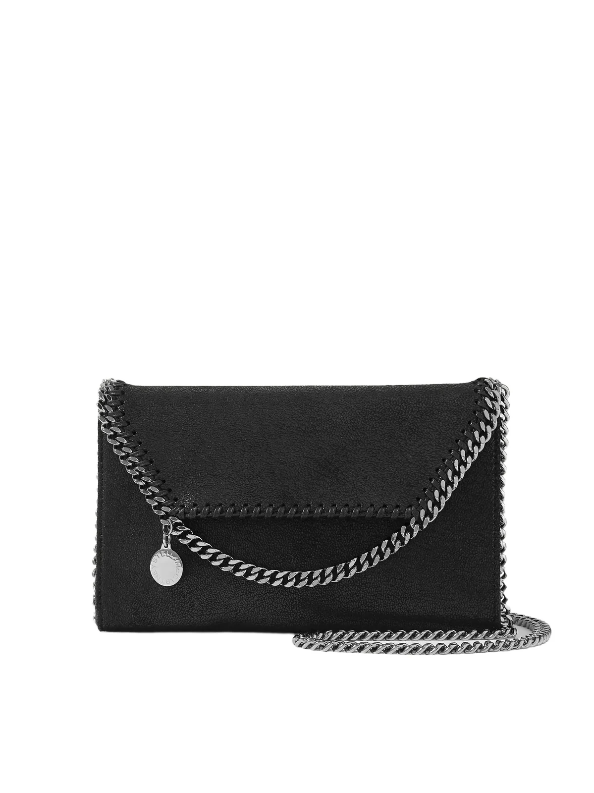 Falabella Mini Vegetarian Textured-leather Shoulder Bag