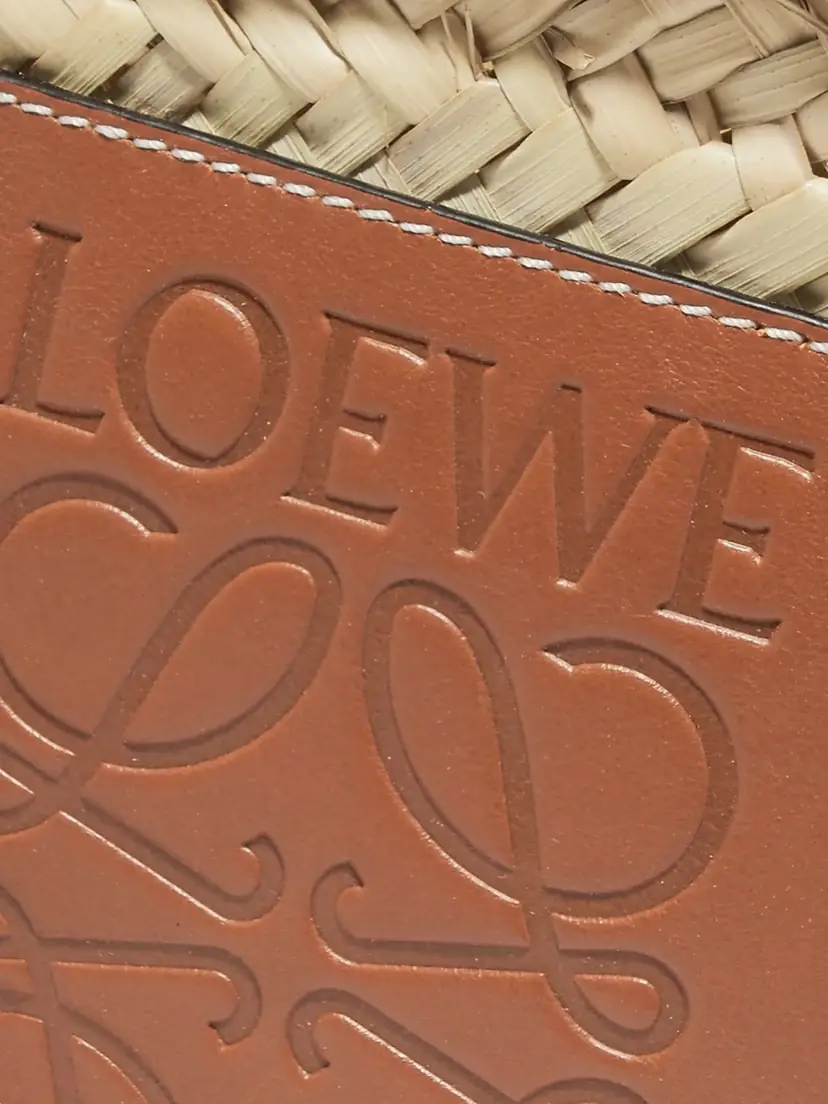 Loewe Small Leather-trimmed Woven Raffia Tote | Thumbnail 4 Loewe Small Leather-trimmed Woven Raffia Tote | Thumbnail 4