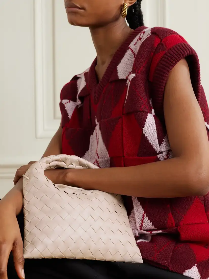 Bottega Veneta Mini Hop Intrecciato Leather Shoulder Bag | Thumbnail 2 Bottega Veneta Mini Hop Intrecciato Leather Shoulder Bag | Thumbnail 2