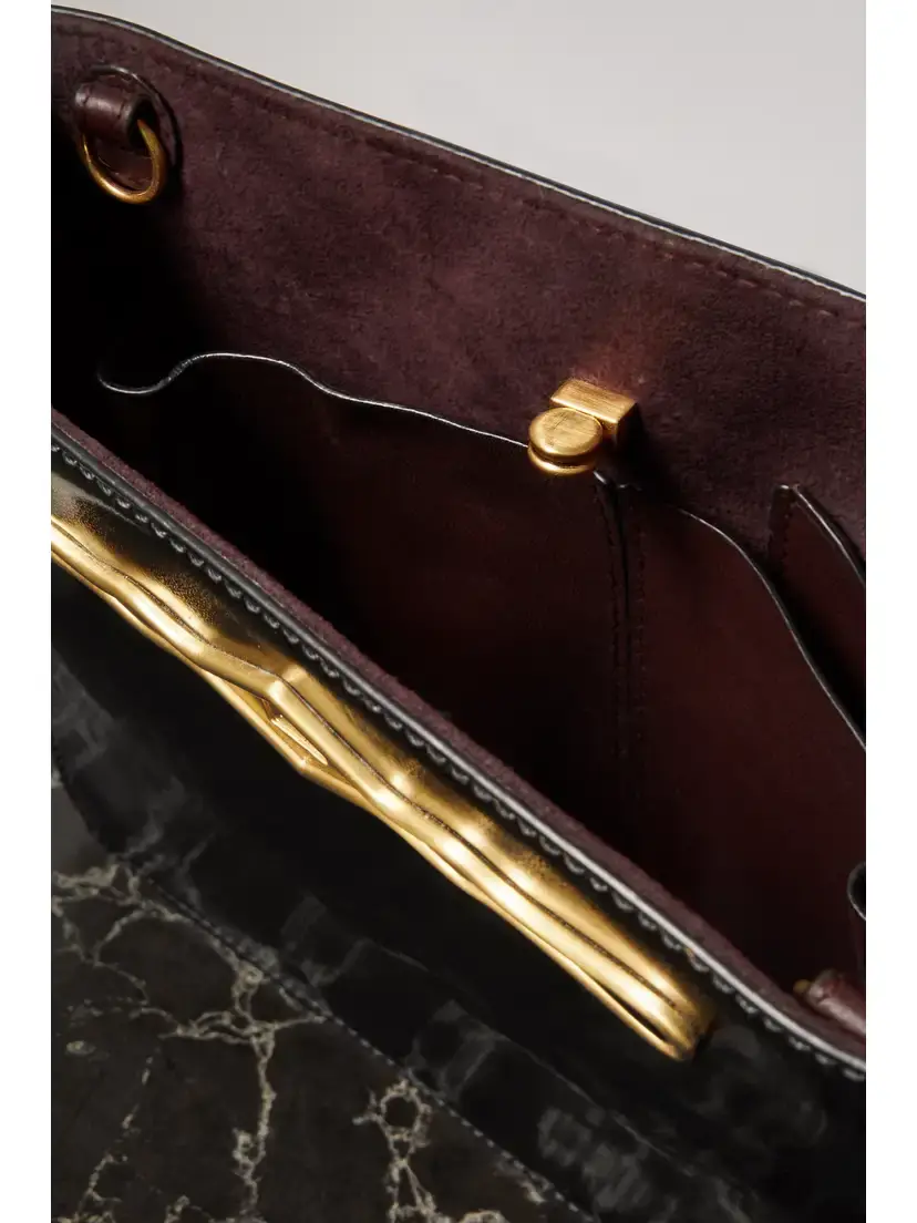 Métier + Fernando Jorge Stowaway Embellished Patent-leather Shoulder Bag | Thumbnail 5 Métier + Fernando Jorge Stowaway Embellished Patent-leather Shoulder Bag | Thumbnail 5
