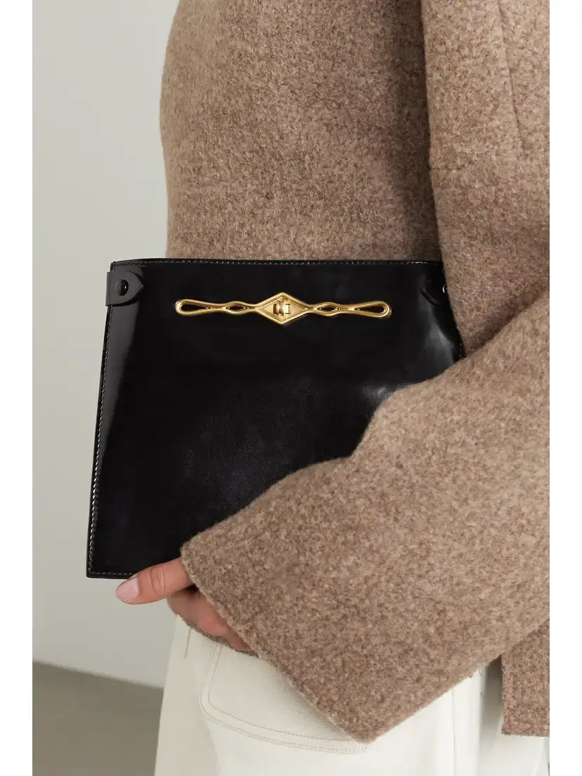 Métier + Fernando Jorge Stowaway Embellished Patent-leather Shoulder Bag | Thumbnail 6 Métier + Fernando Jorge Stowaway Embellished Patent-leather Shoulder Bag | Thumbnail 6