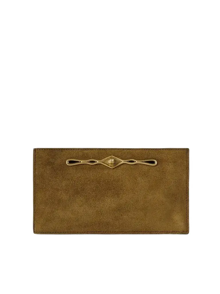 Métier + Fernando Jorge Ease Embellished Suede Clutch | Image 1 Métier + Fernando Jorge Ease Embellished Suede Clutch | Image 1