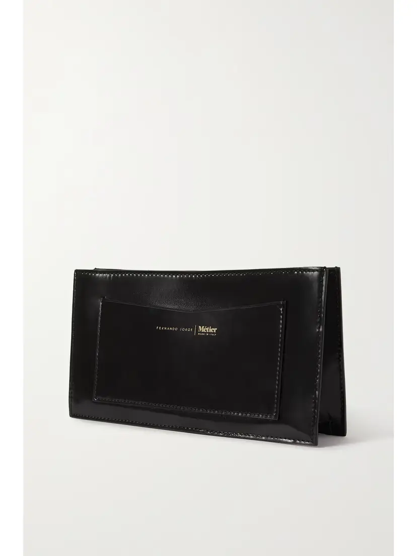 Métier + Fernando Jorge Ease Embellished Glossed-leather Clutch | Thumbnail 3 Métier + Fernando Jorge Ease Embellished Glossed-leather Clutch | Thumbnail 3