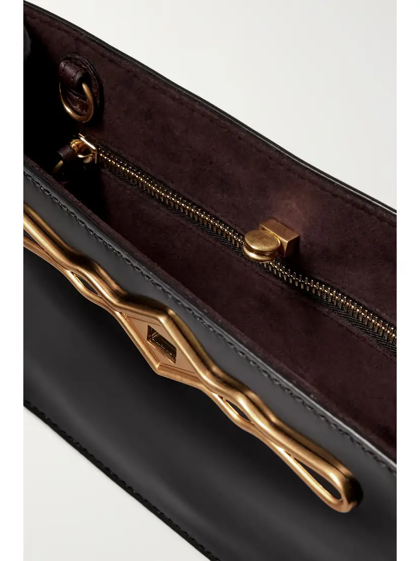 Métier + Fernando Jorge Ease Embellished Glossed-leather Clutch | Thumbnail 5 Métier + Fernando Jorge Ease Embellished Glossed-leather Clutch | Thumbnail 5