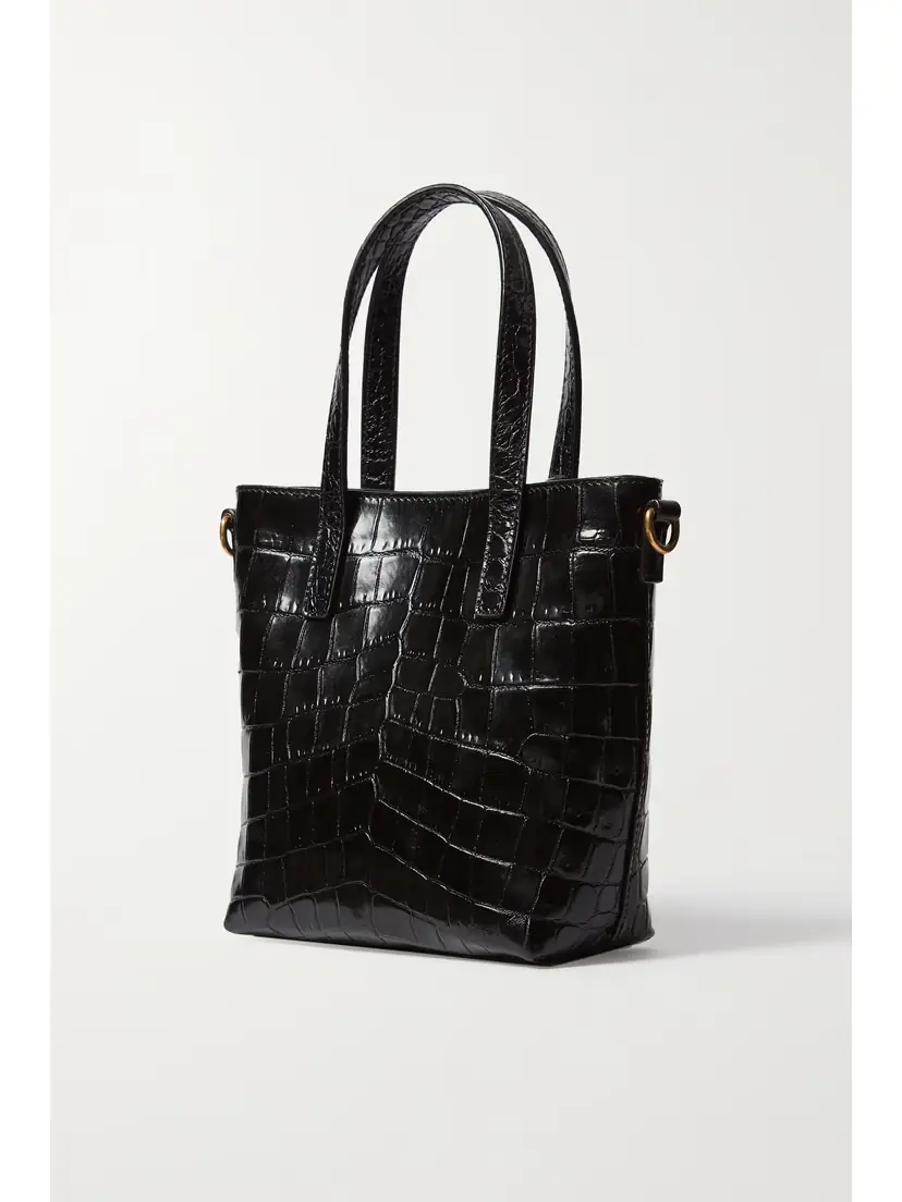 Saint Laurent Toy Mini Croc-effect Leather Tote | Thumbnail 3