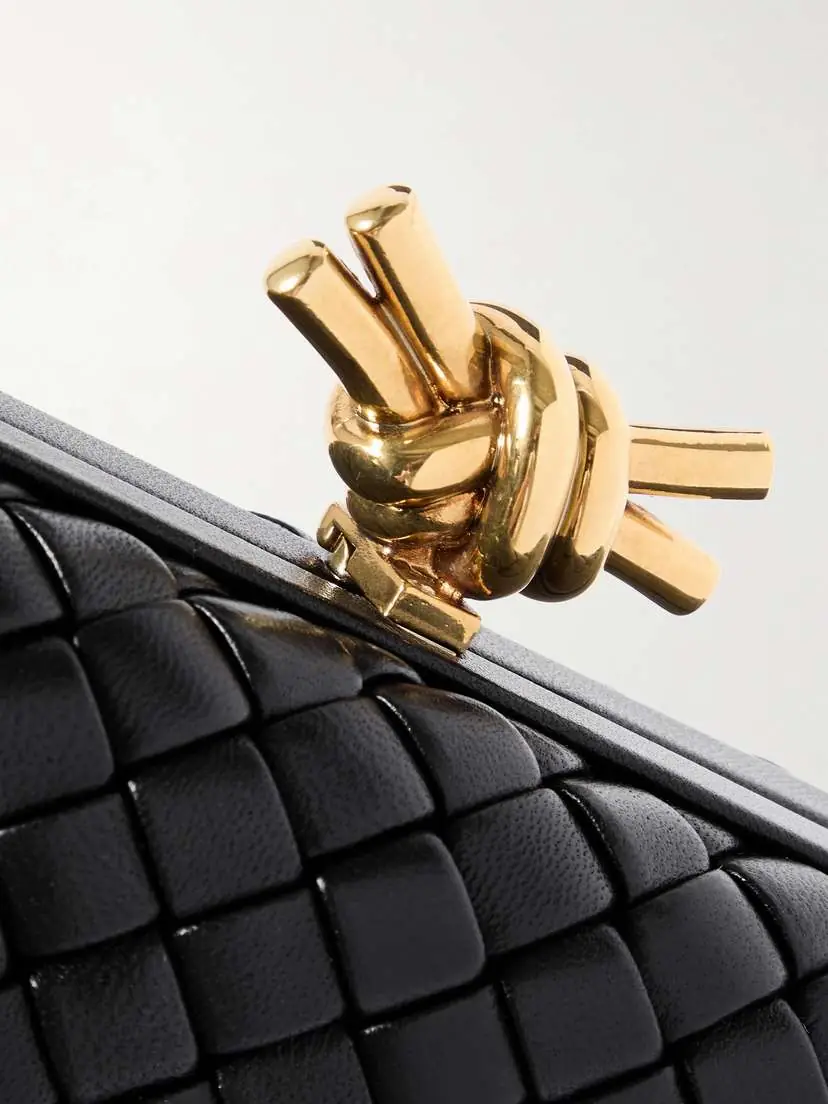 Bottega Veneta Knot Padded Intrecciato Leather Clutch | Thumbnail 4 Bottega Veneta Knot Padded Intrecciato Leather Clutch | Thumbnail 4