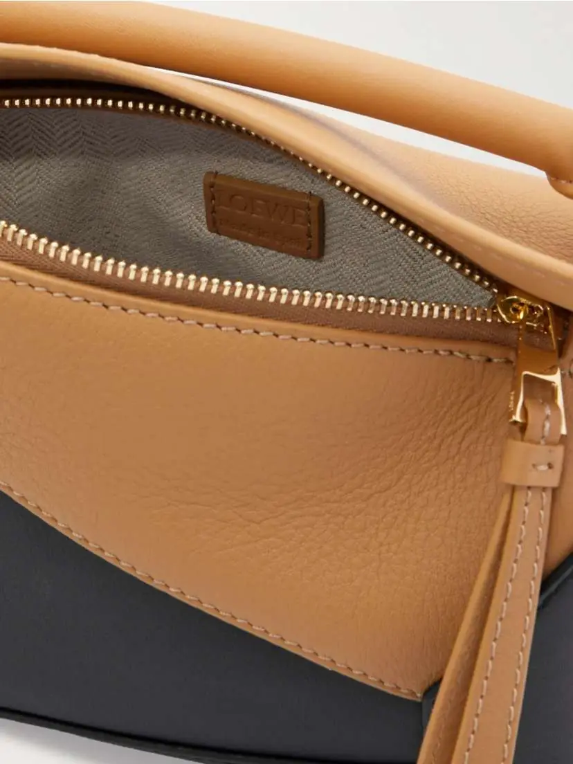 Loewe Puzzle Edge Mini Two-tone Textured-leather Shoulder Bag | Thumbnail 5 Loewe Puzzle Edge Mini Two-tone Textured-leather Shoulder Bag | Thumbnail 5