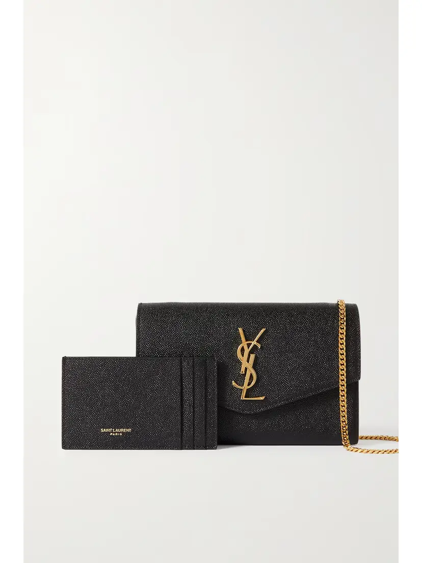 Saint Laurent Uptown Textured-leather Shoulder Bag | Thumbnail 6