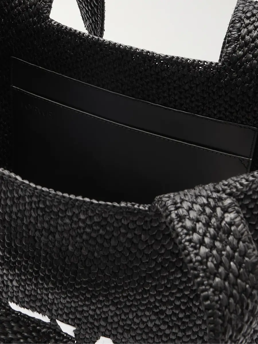 Loewe + Paula's Ibiza Medium Embroidered Two-tone Raffia Tote | Thumbnail 11 Loewe + Paula's Ibiza Medium Embroidered Two-tone Raffia Tote | Thumbnail 11