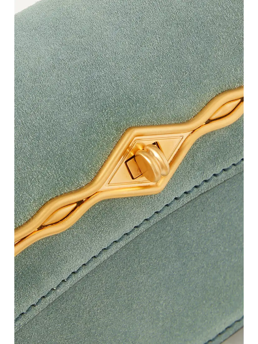 Métier + Fernando Jorge Roma Mini Embellished Suede Shoulder Bag | Thumbnail 4 Métier + Fernando Jorge Roma Mini Embellished Suede Shoulder Bag | Thumbnail 4