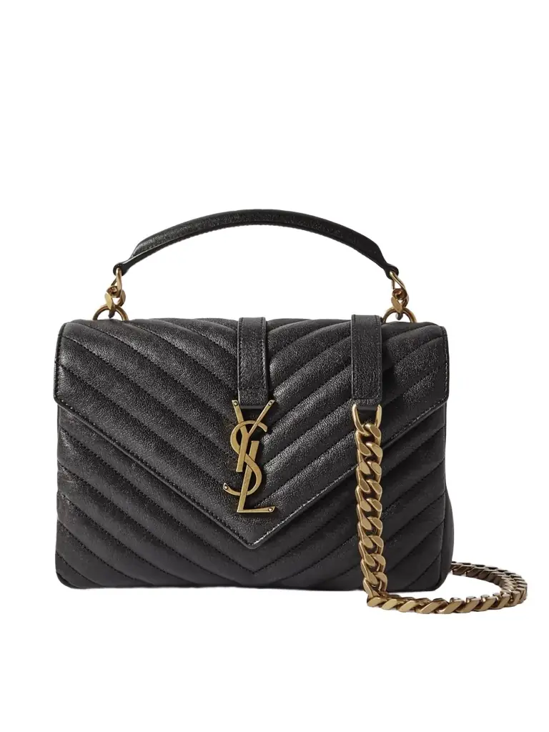 Saint Laurent College Medium Matelassé Leather Shoulder Bag | Image 1 Saint Laurent College Medium Matelassé Leather Shoulder Bag | Image 1