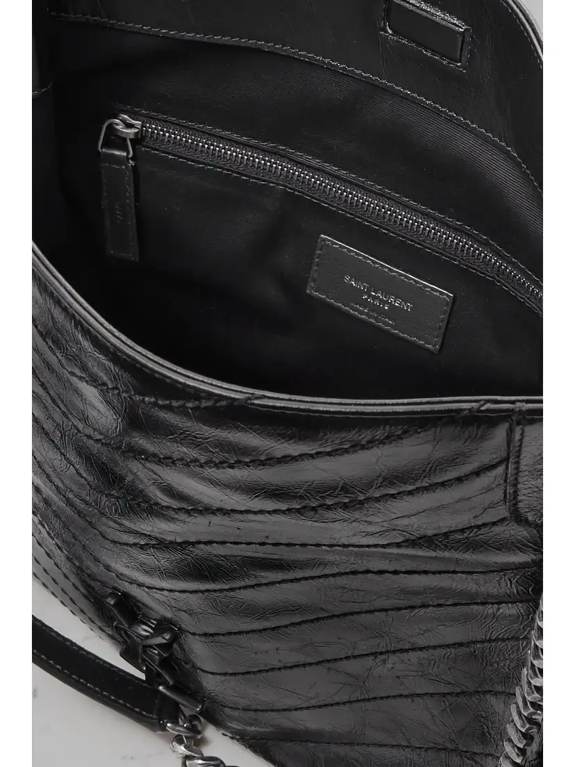 Saint Laurent Niki Medium Quilted Crinkled-leather Tote | Thumbnail 5 Saint Laurent Niki Medium Quilted Crinkled-leather Tote | Thumbnail 5