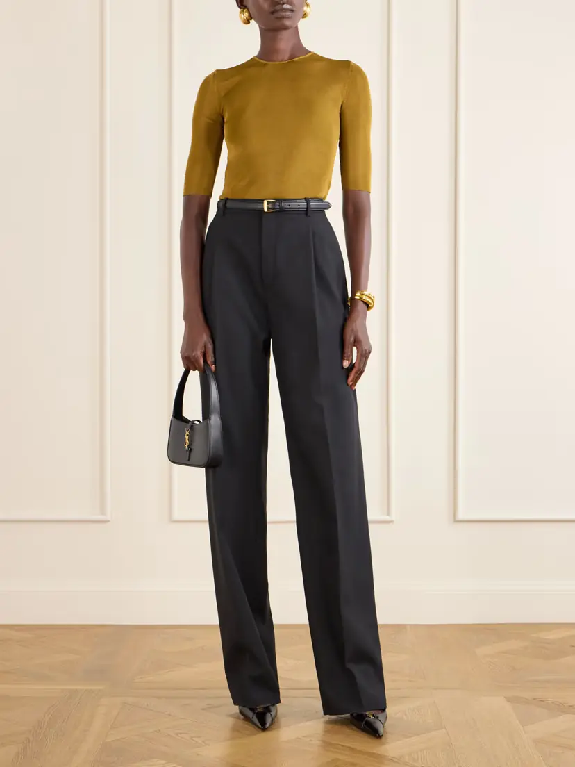 Saint Laurent Le 5 À 7 Mini Leather Shoulder Bag | Thumbnail 6 Saint Laurent Le 5 À 7 Mini Leather Shoulder Bag | Thumbnail 6