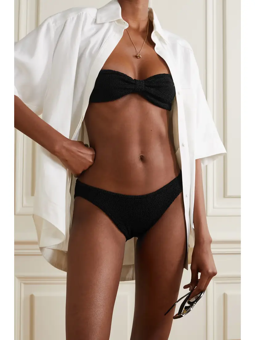 Hunza G Jean Original Crinkle™ Bandeau Bikini | Thumbnail 2 Hunza G Jean Original Crinkle™ Bandeau Bikini | Thumbnail 2