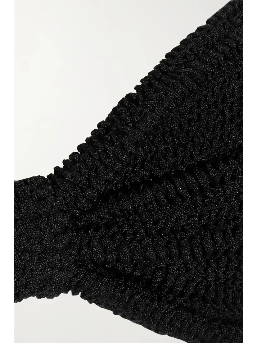 Hunza G Jean Original Crinkle™ Bandeau Bikini | Thumbnail 5 Hunza G Jean Original Crinkle™ Bandeau Bikini | Thumbnail 5