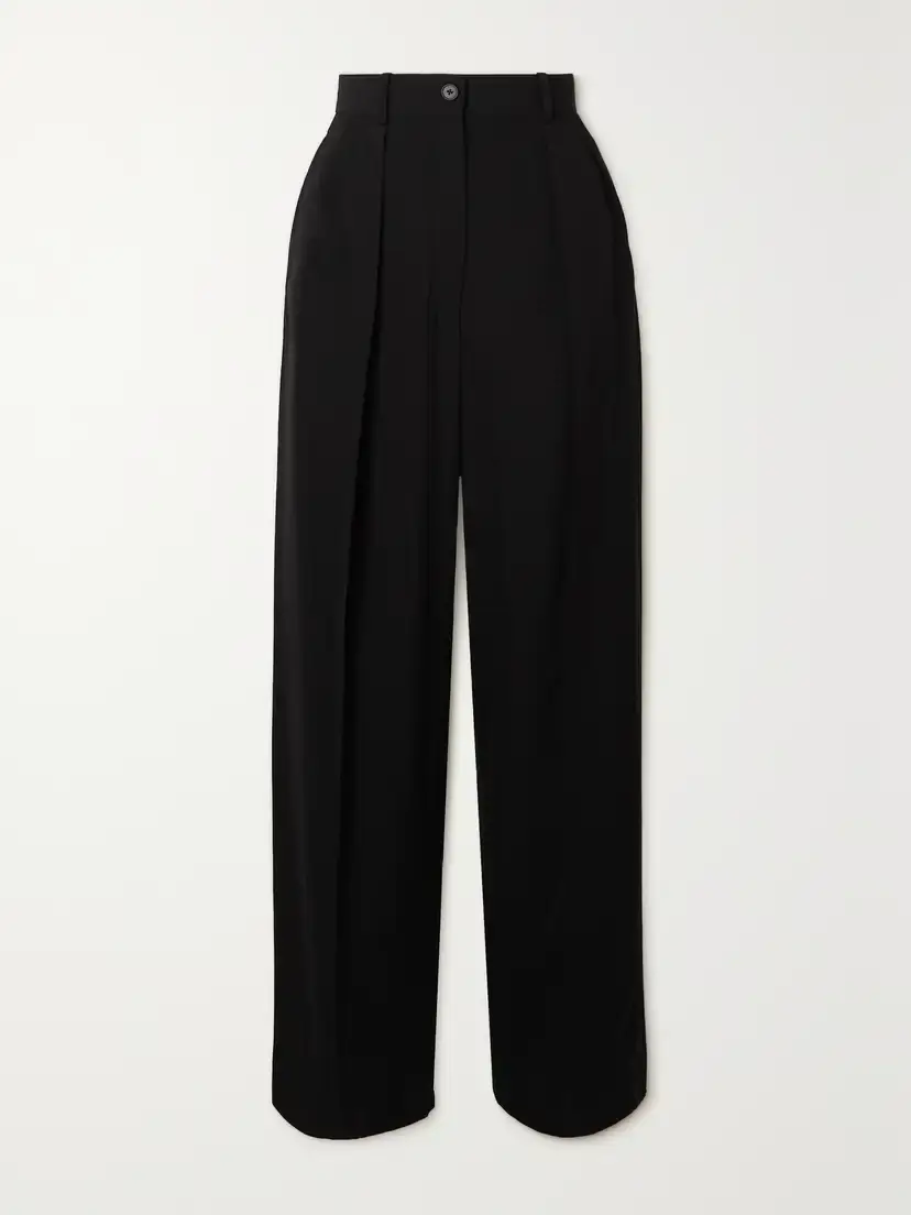 The Row Essentials Igor Crepe Straight-leg Pants | Thumbnail 2
