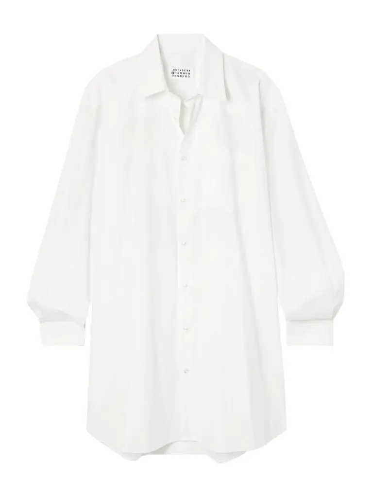 Maison Margiela Button-Down Collar Striped Cotton Oxford Shirt - Men