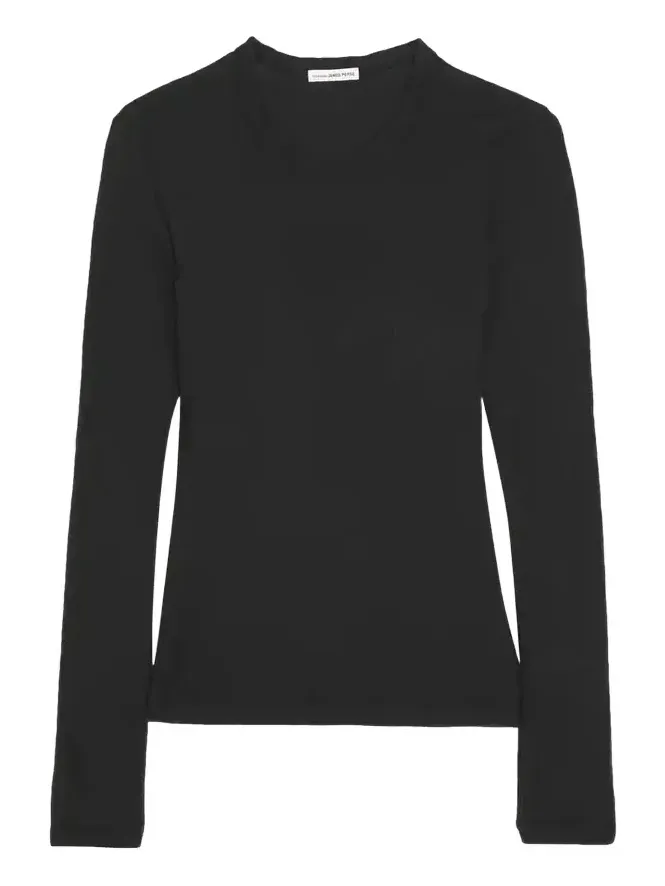 James Perse Slub Cotton-jersey Top