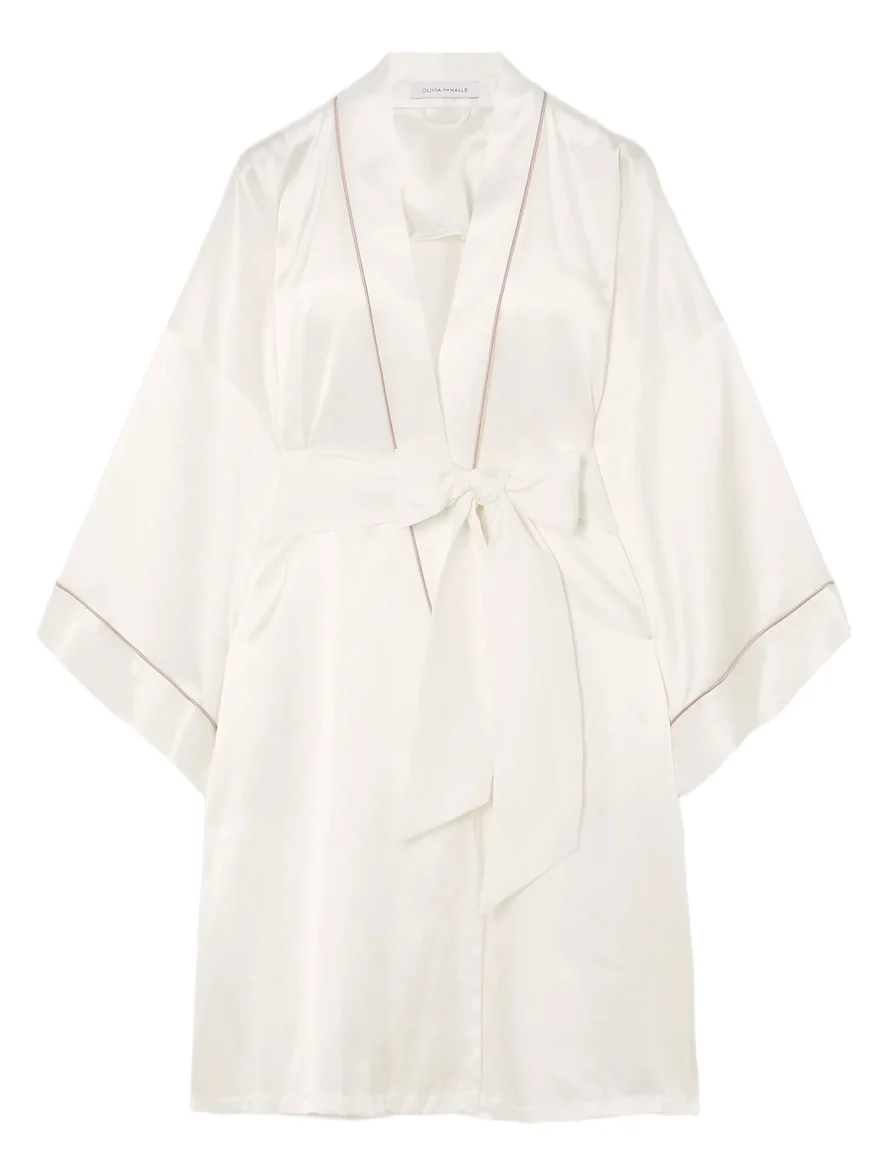 Mimi Silk-satin Robe Mimi Silk-satin Robe