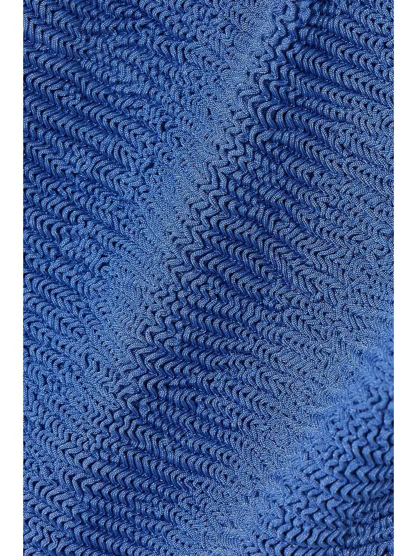 Hunza G Domino Metallic Seersucker Swimsuit | Thumbnail 4 Hunza G Domino Metallic Seersucker Swimsuit | Thumbnail 4