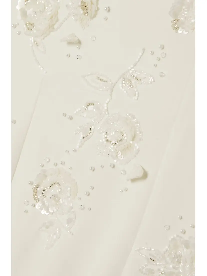 Clio Peppiatt Strapless Embellished Stretch-crepe Gown | Thumbnail 5 Clio Peppiatt Strapless Embellished Stretch-crepe Gown | Thumbnail 5