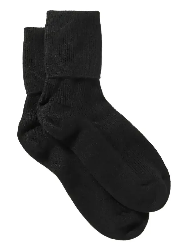 Ribbed Cashmere-blend Socks Ribbed Cashmere-blend Socks