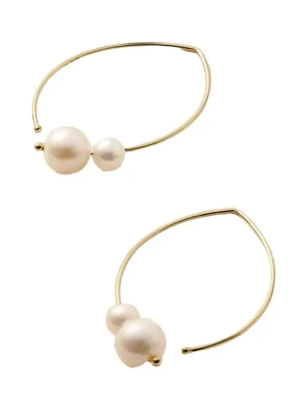 14-karat Gold Pearl Earrings 14-karat Gold Pearl Earrings