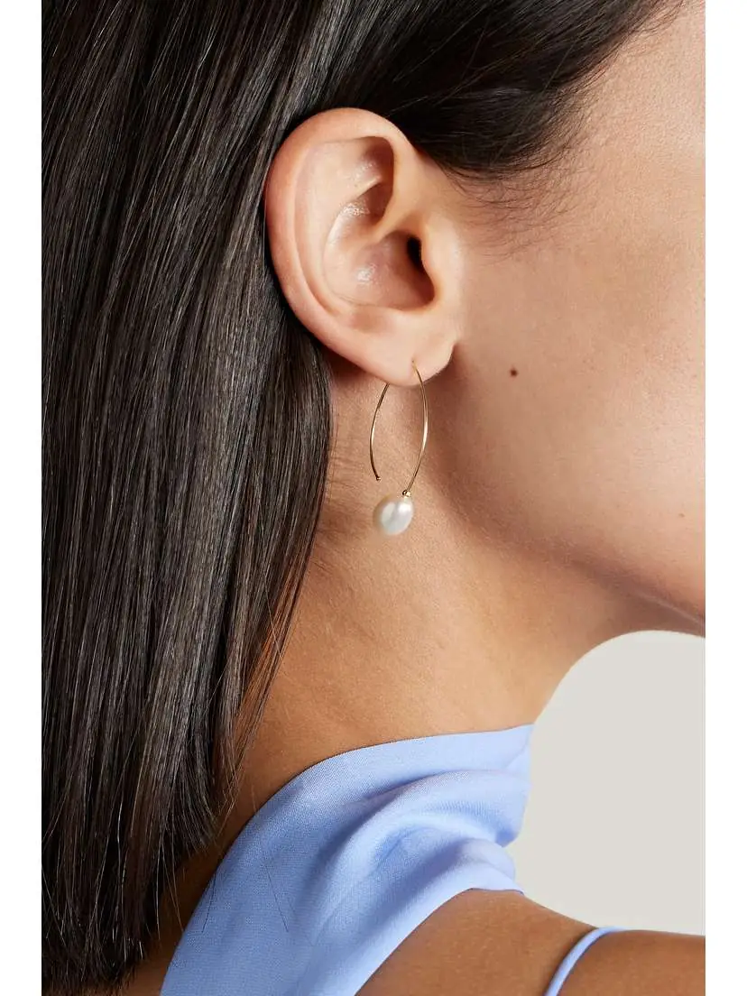 Mizuki Small 14-karat Gold Pearl Earrings | Thumbnail 4 Mizuki Small 14-karat Gold Pearl Earrings | Thumbnail 4