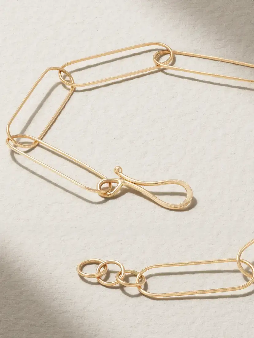 Melissa Joy Manning 14-karat Gold Bracelet | Thumbnail 3