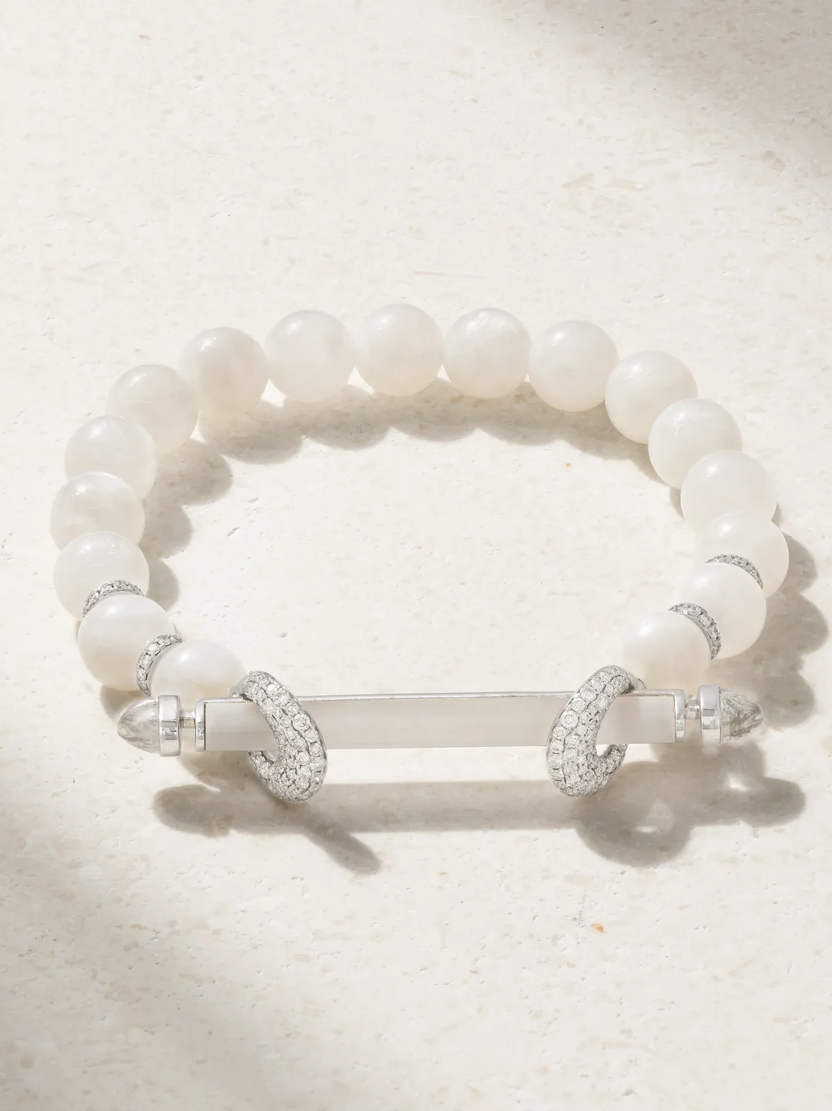 Chakra 18-karat White Gold Multi-stone Bracelet Chakra 18-karat White Gold Multi-stone Bracelet