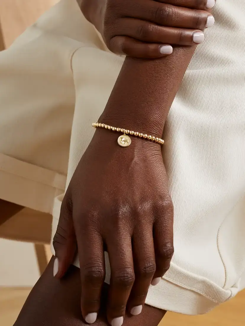 Sydney Evan Leo 14-karat Gold Diamond Bracelet | Thumbnail 2 Sydney Evan Leo 14-karat Gold Diamond Bracelet | Thumbnail 2