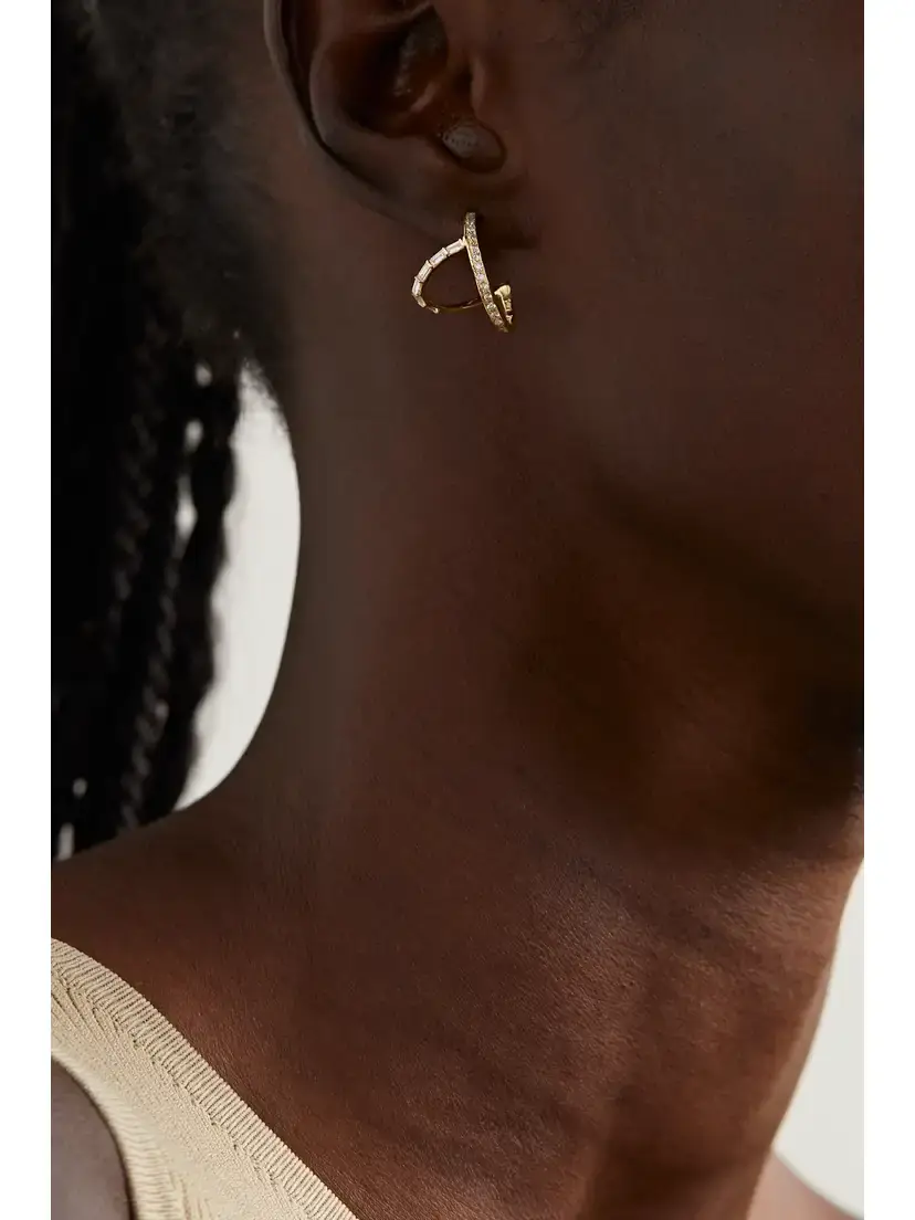 Mateo 14-karat Gold Diamond Earrings | Thumbnail 2
