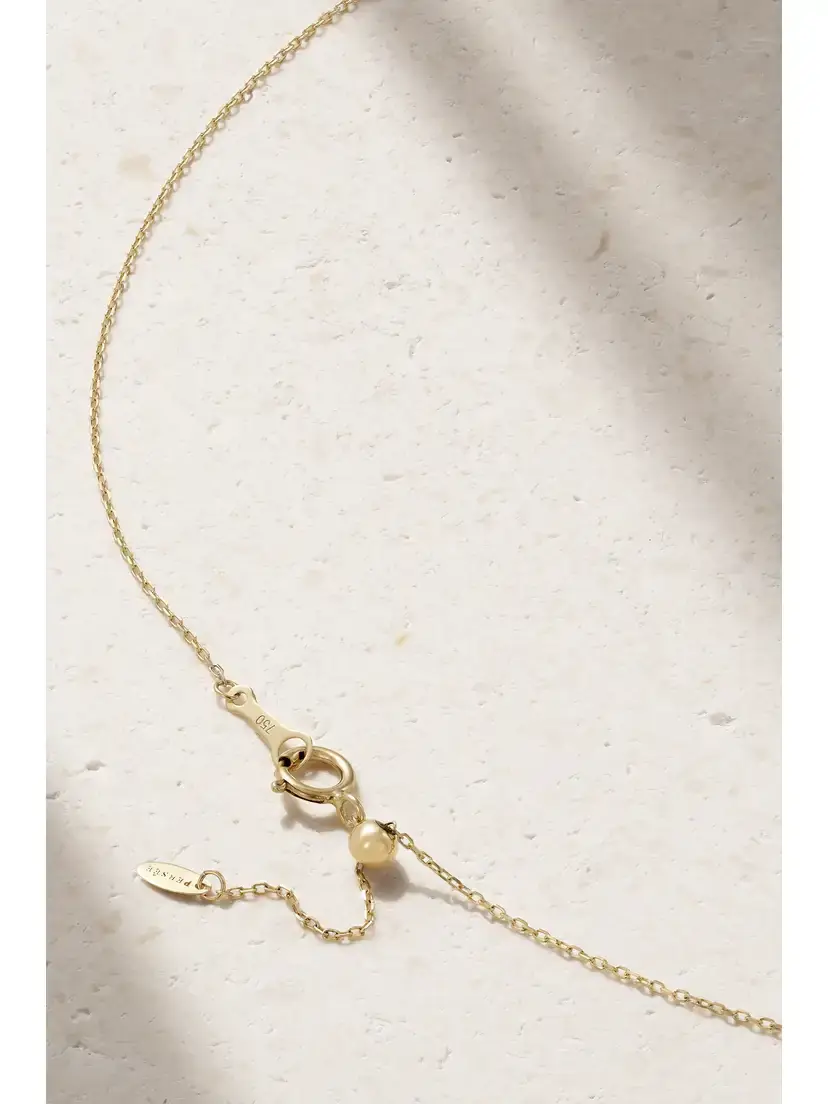 Persée Evil Eye 18-karat Gold Diamond Necklace | Thumbnail 3