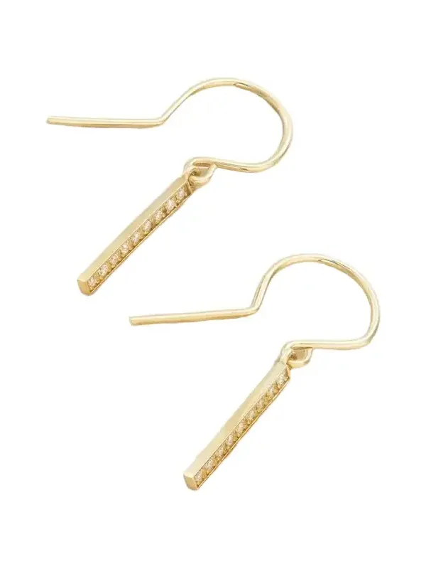 18-karat Gold Diamond Earrings 18-karat Gold Diamond Earrings