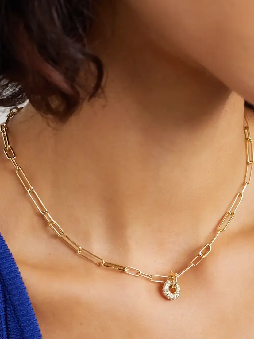 Spinelli Kilcollin Marius Mini Nebula 18-karat Gold Diamond Necklace | Thumbnail 2 Spinelli Kilcollin Marius Mini Nebula 18-karat Gold Diamond Necklace | Thumbnail 2