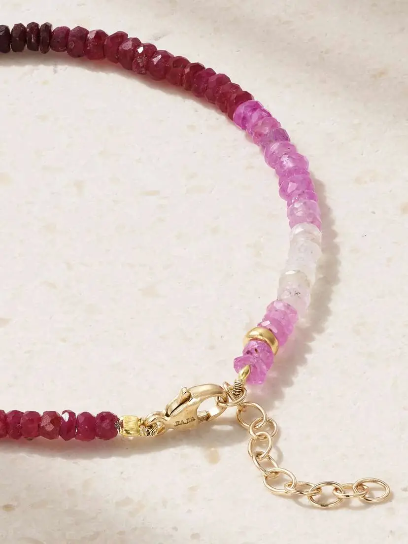 JIA JIA + Net Sustain Arizona Gold Ruby Bracelet | Thumbnail 4