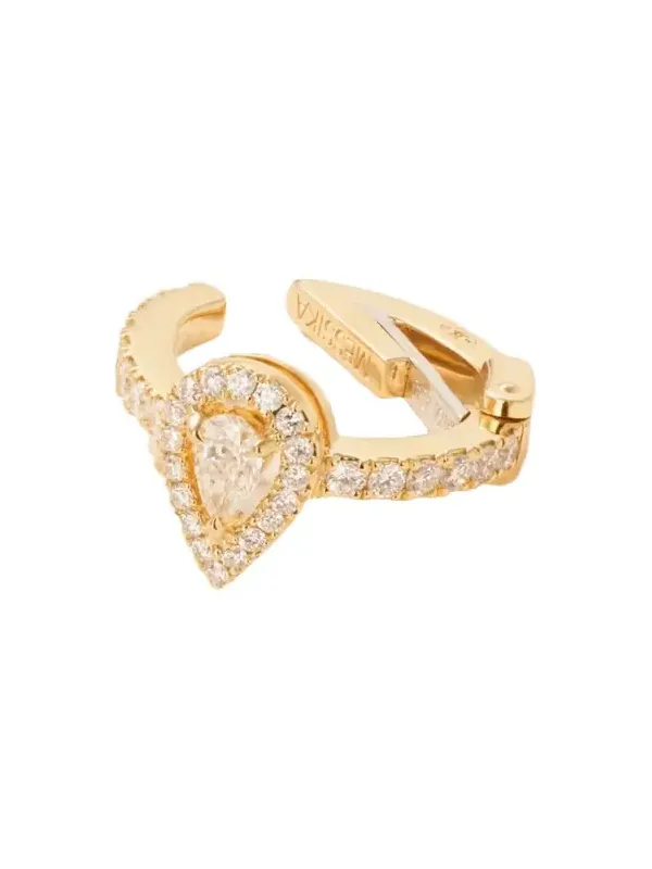 My Twin 18-karat Gold Diamond Ear Cuff