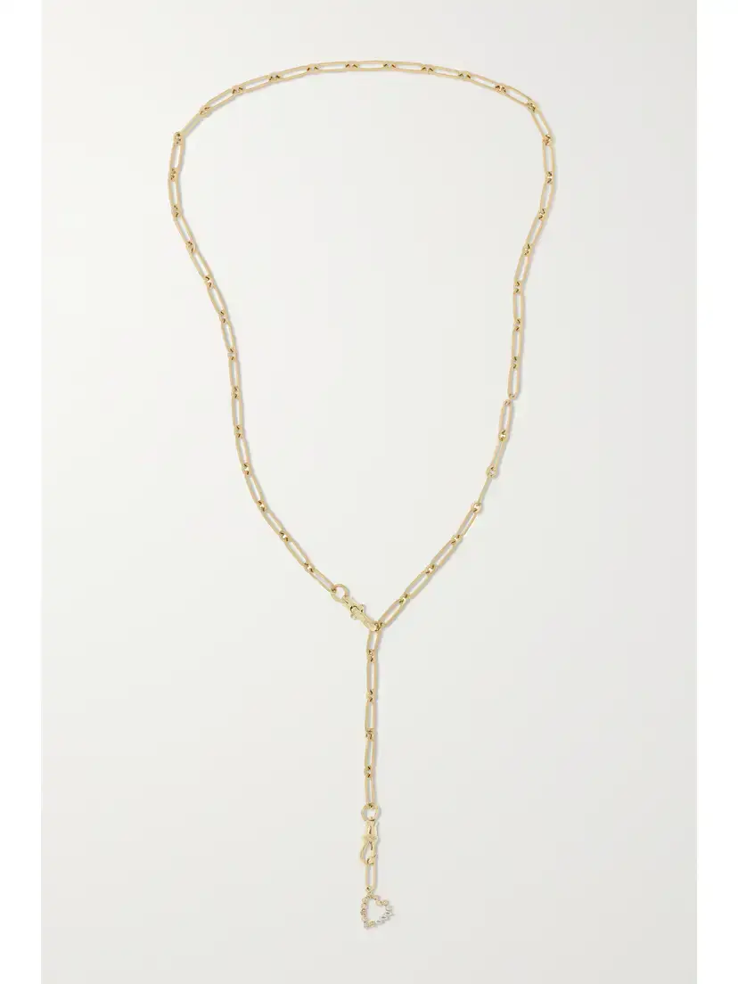 Pascale Monvoisin Debbie N°3 + Billie 9-karat Gold, Sterling Silver And Diamond Necklace | Thumbnail 4 Pascale Monvoisin Debbie N°3 + Billie 9-karat Gold, Sterling Silver And Diamond Necklace | Thumbnail 4