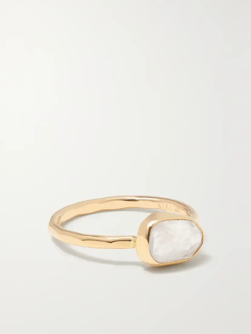 Melissa Joy Manning 14-karat Recycled Gold Moonstone Ring | Thumbnail 2 Melissa Joy Manning 14-karat Recycled Gold Moonstone Ring | Thumbnail 2