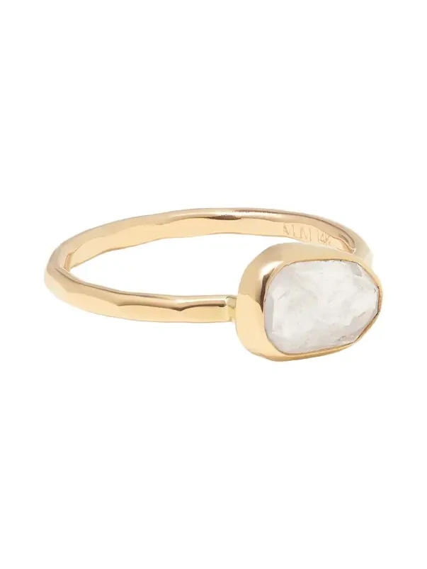 14-karat Recycled Gold Moonstone Ring 14-karat Recycled Gold Moonstone Ring