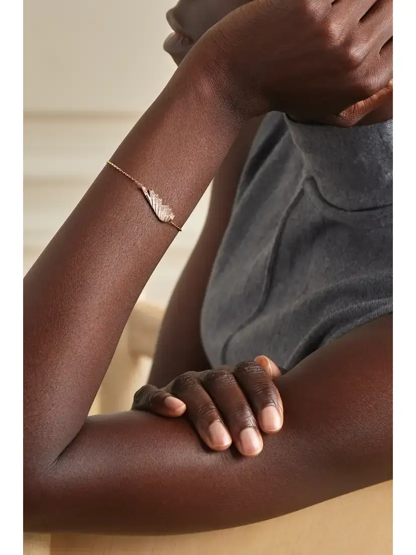 Garrard Wings Rising Mini 18-karat Rose Gold Diamond Bracelet | Thumbnail 2 Garrard Wings Rising Mini 18-karat Rose Gold Diamond Bracelet | Thumbnail 2