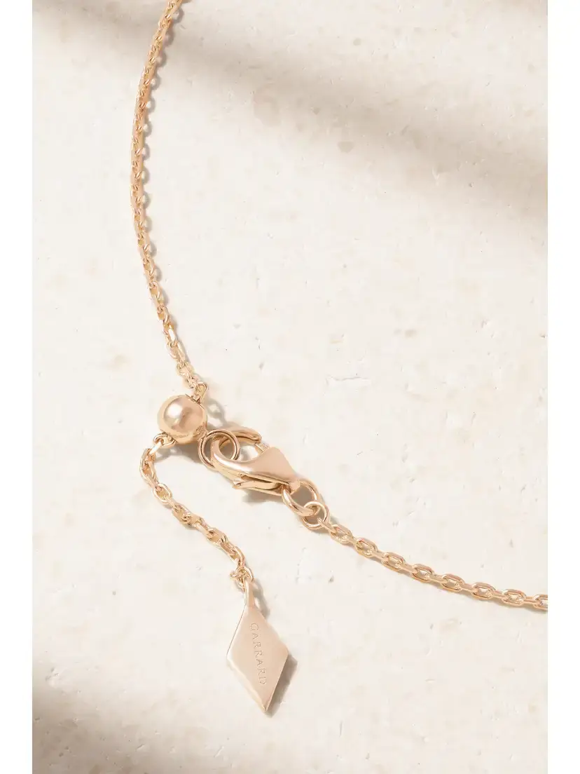 Garrard Wings Rising Mini Icon 18-karat Rose Gold Diamond Necklace | Thumbnail 3