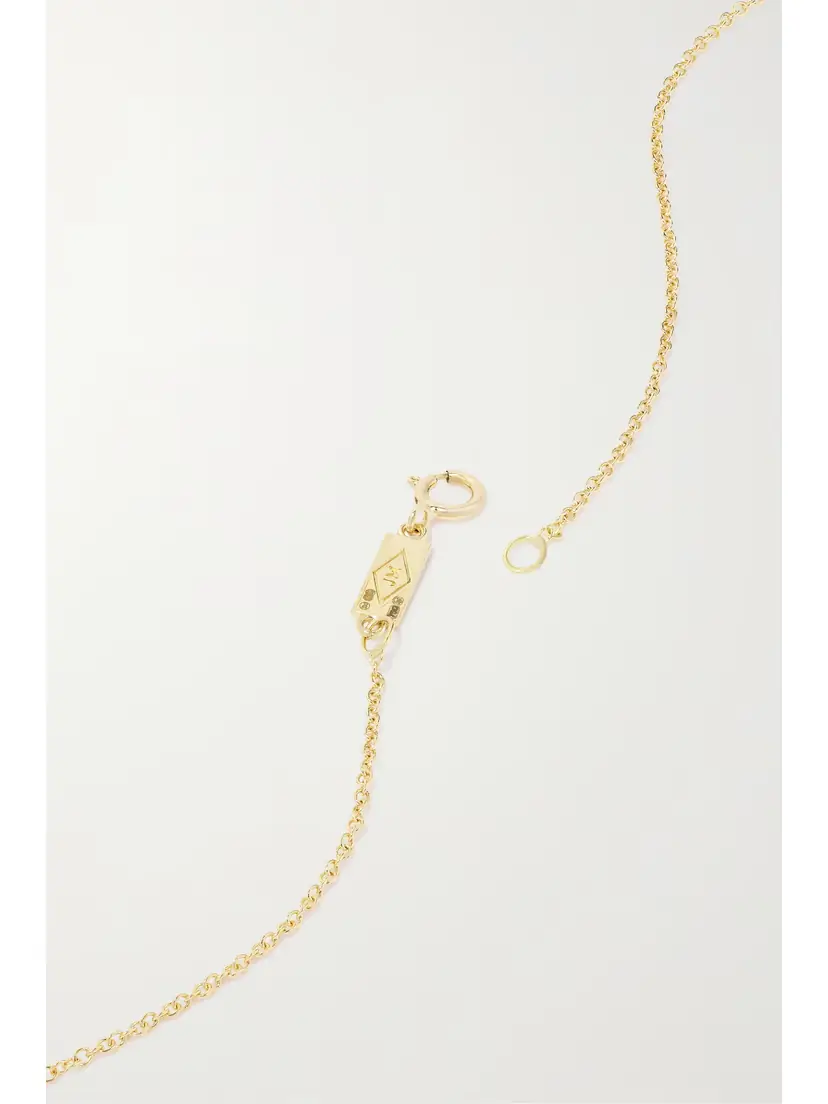 Jennifer Meyer Small Open Heart 18-karat Gold Diamond Necklace | Thumbnail 3 Jennifer Meyer Small Open Heart 18-karat Gold Diamond Necklace | Thumbnail 3