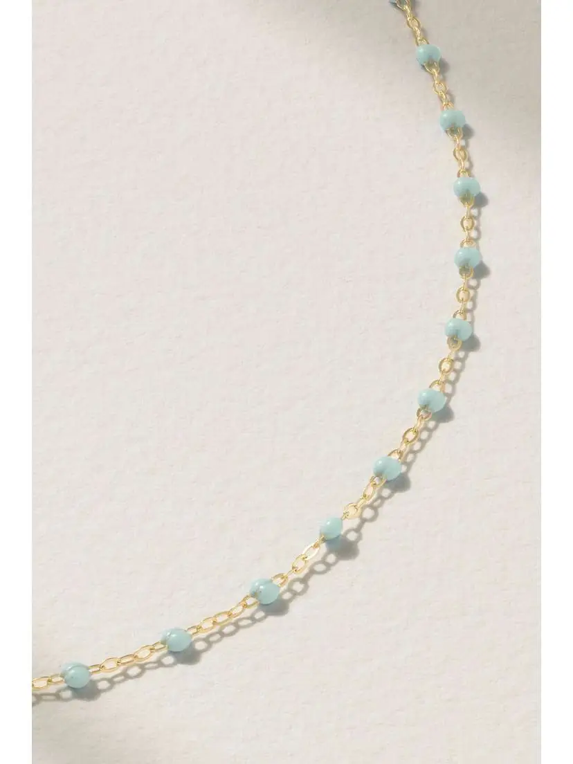 Gigi Clozeau Classic Gigi 18-karat Gold And Resin Necklace | Thumbnail 4 Gigi Clozeau Classic Gigi 18-karat Gold And Resin Necklace | Thumbnail 4