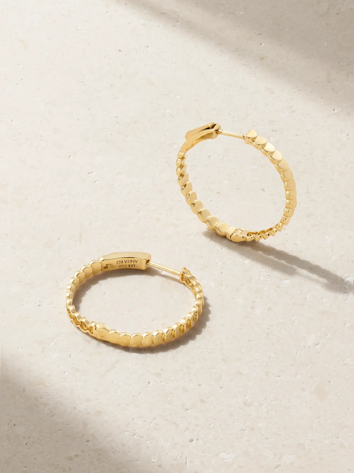 Luna 18-karat Gold Hoop Earrings Luna 18-karat Gold Hoop Earrings